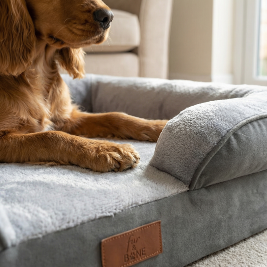 Elevated Dog Sofa Bed-Pet Supplies-Fur & Bone-70 x 58 x 18cm-DREIBACH
