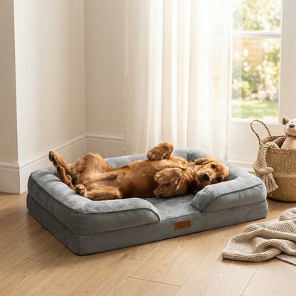 Elevated Dog Sofa Bed-Pet Supplies-Fur & Bone-70 x 58 x 18cm-DREIBACH