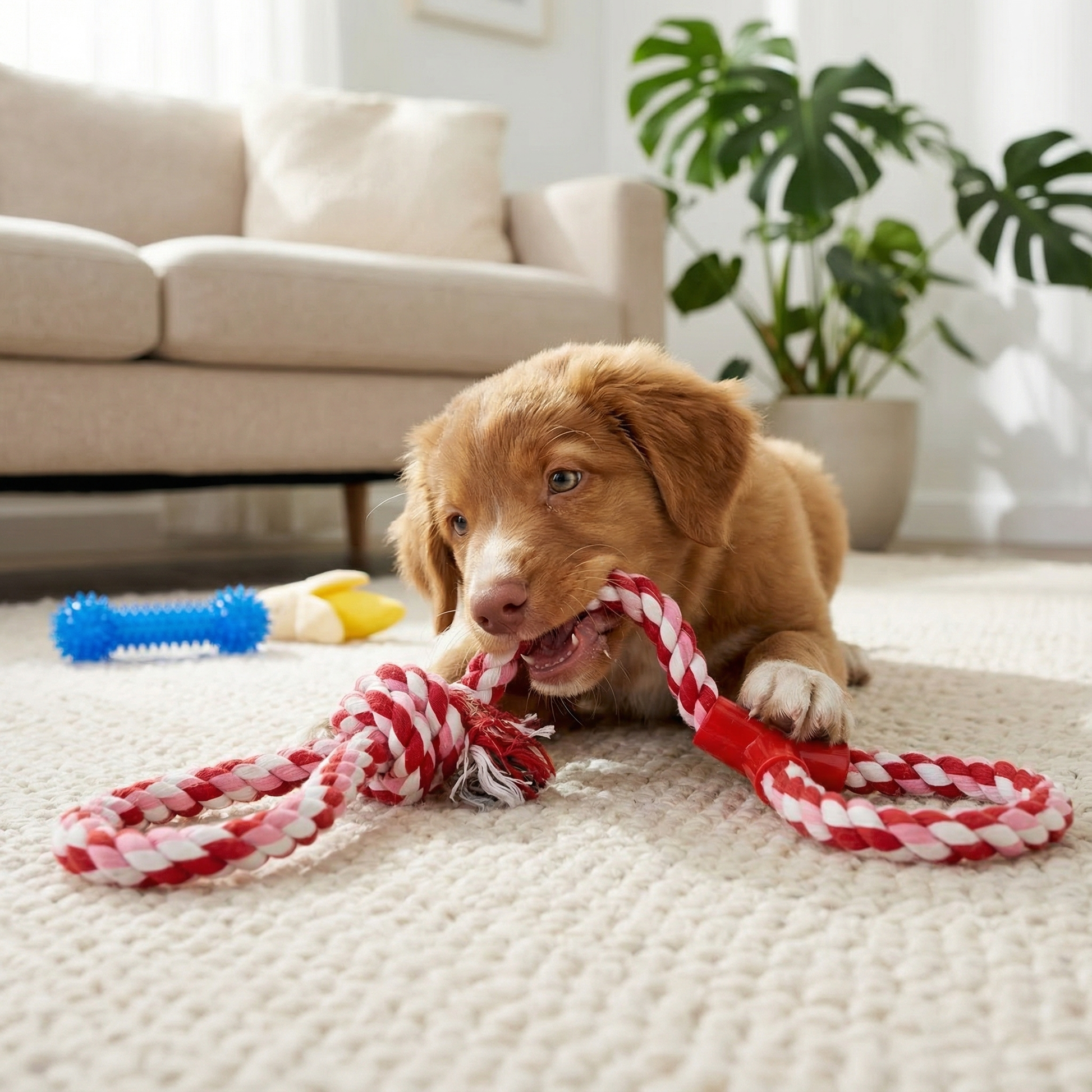 Puppy Teething Toy Set-Pet Supplies-Fur & Bone-DREIBACH