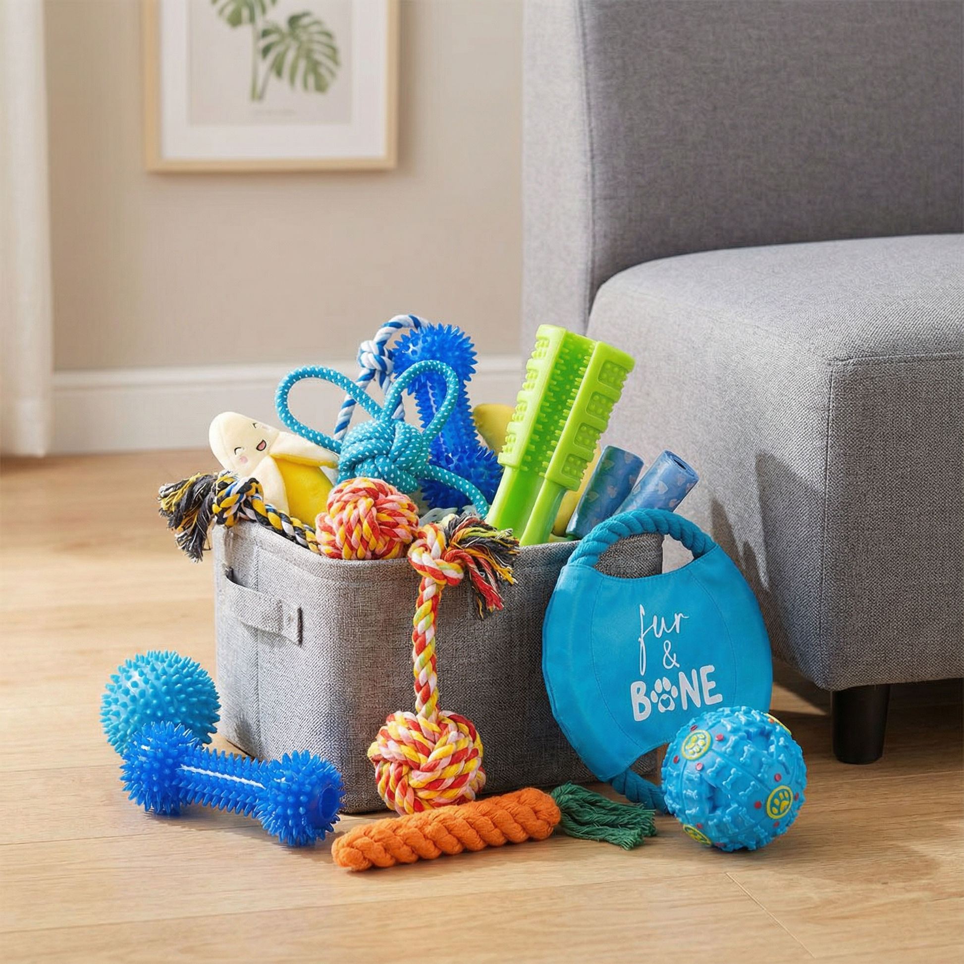 Puppy Teething Toy Set-Pet Supplies-Fur & Bone-DREIBACH