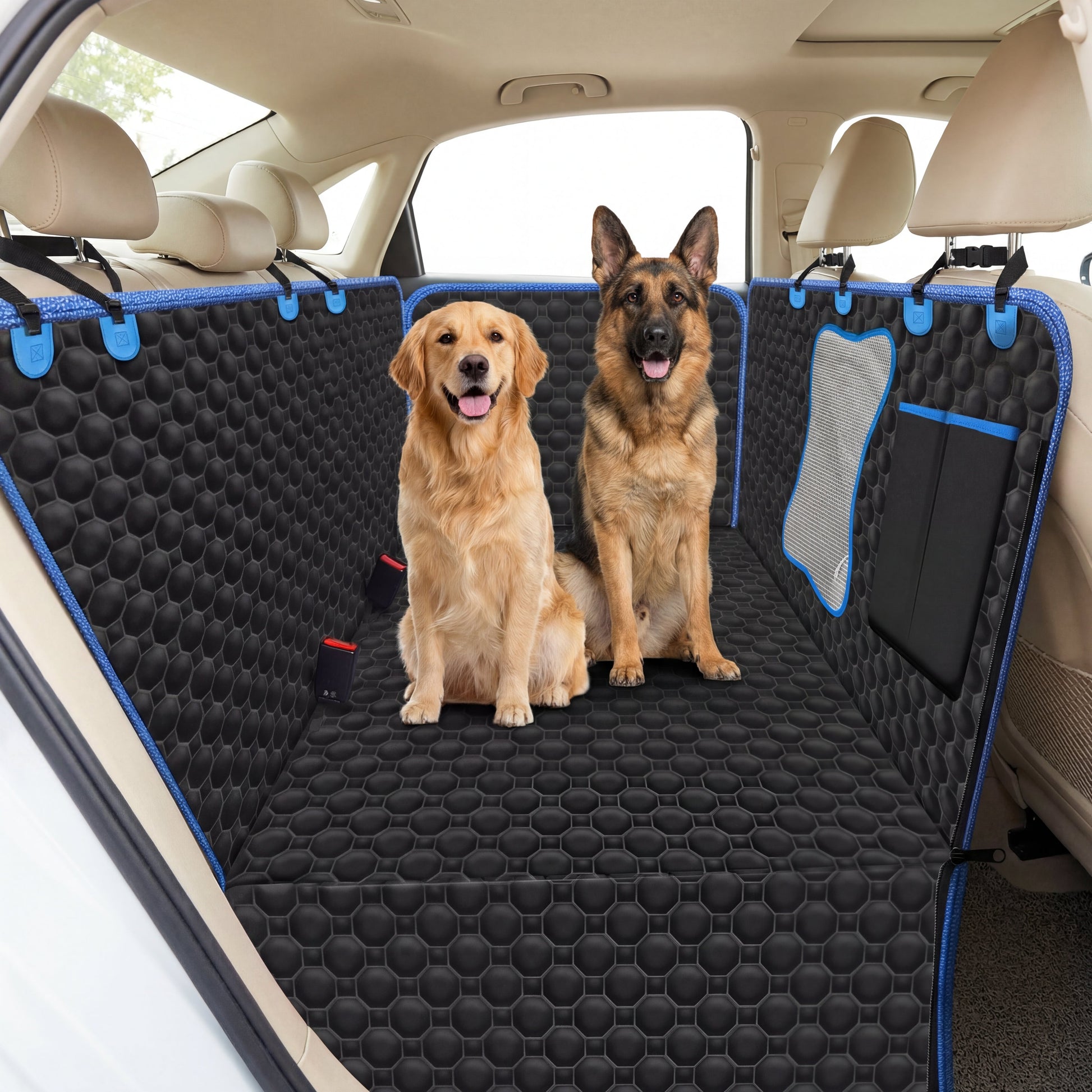 Scratchproof & Waterproof Dog Car Seat-Pet Supplies-Fur & Bone-DREIBACH