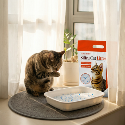 Ultra-Absorbent Silica Cat Litter-Pet Supplies-Fur & Bone-3.8L-DREIBACH