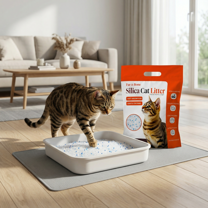 Ultra-Absorbent Silica Cat Litter-Pet Supplies-Fur & Bone-3.8L-DREIBACH