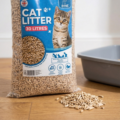 Ultra-Absorbent Wood Pellet Litter-Pet Supplies-Fur & Bone-DREIBACH